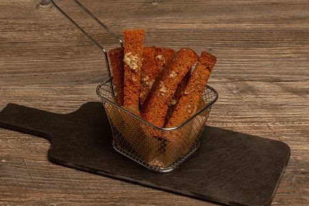 Гренки чесночные