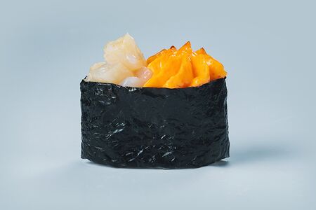 Гункан Морской гребешок запеченный