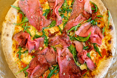 Пицца С ростбифом