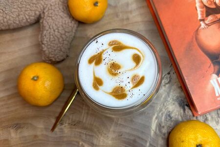 Кофе латте большой