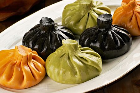 Хинкали с сыром сулугуни