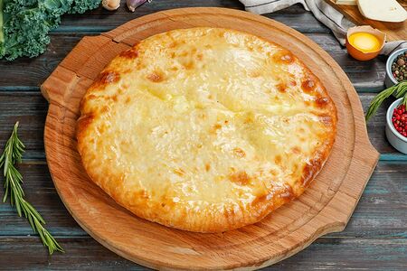 Пирог с сыром и зеленью