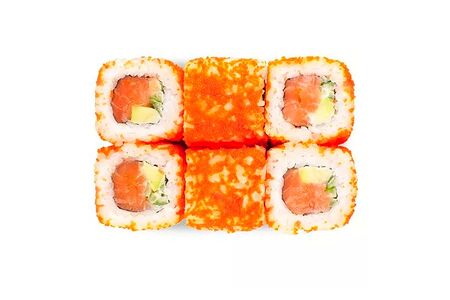 Ролл Калифорния с лососем