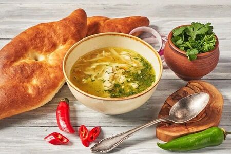 Лапша куриная