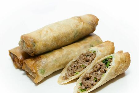 Немы со свининой и овощами