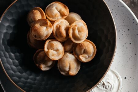 Пельмени с курицей