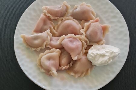 Вареники с вишней