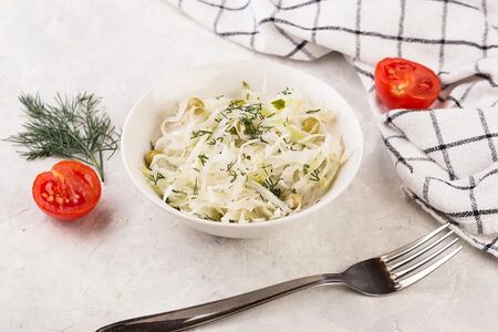 Салат Капустный с горошком