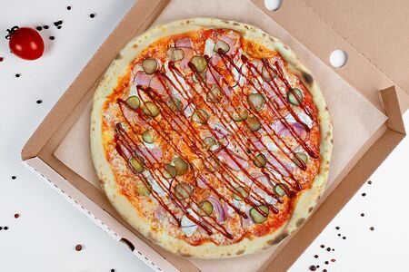 Цыпленок барбекю с беконом