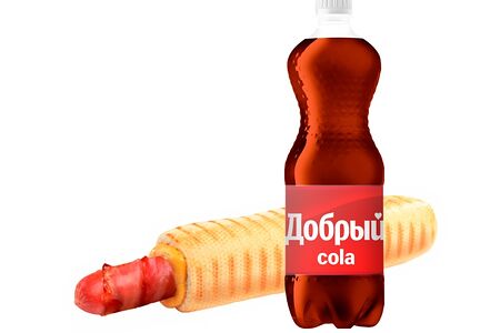 Бекон Френч 205 г и напиток Добрый Cola 0,5 л