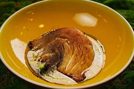 Капуста с трюфельным соусом