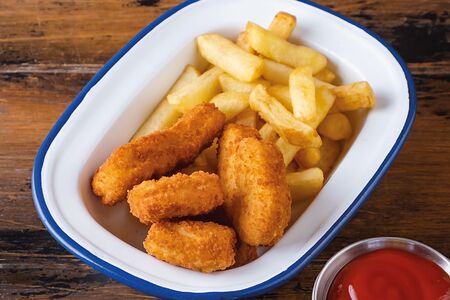 Наггетсы с фри
