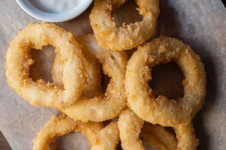 Кольца кальмара в панировке