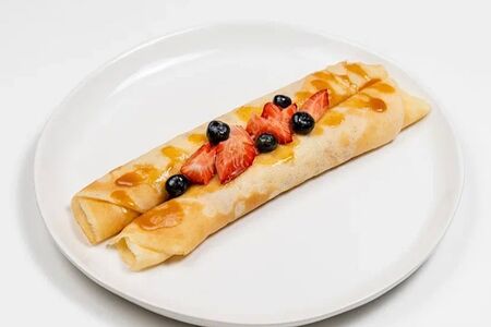 Блины с кремом тирамису