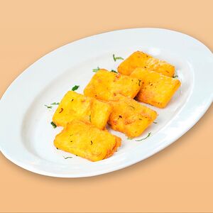 Панир пакора жареный домашний сыр
