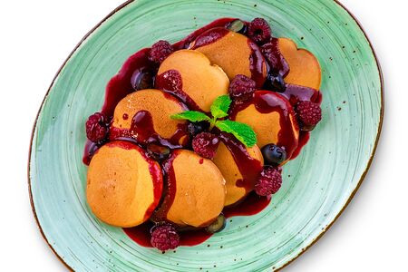 Панкейки с соусом