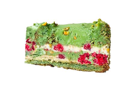 Торт Фисташка-малина