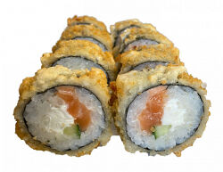 Сливочный лосось темпура 8 шт