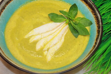 Крем -суп из брокколи и цветной капусты