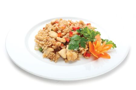 Рис с курицей