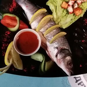 Форель на мангале