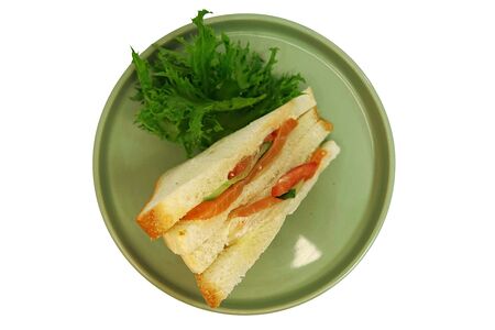 Сэндвич с лососем