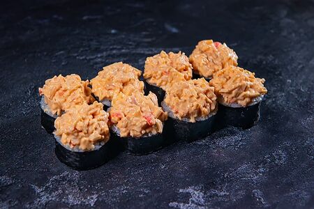 Ролл с острым крабом