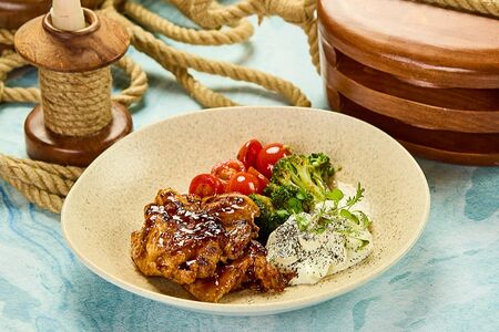 Куриное бедро в соусе терияки