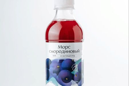 Натуральный морс Fizzberry cмородиновый