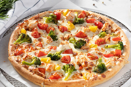 Чикен барбекю 26 см традиционное тесто