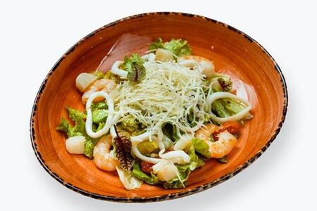 Салат с морепродуктами