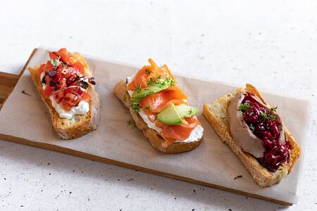 Ассорти брускетт