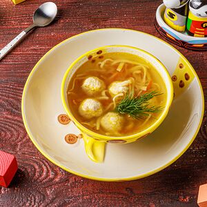 Куриный суп с фрикадельками