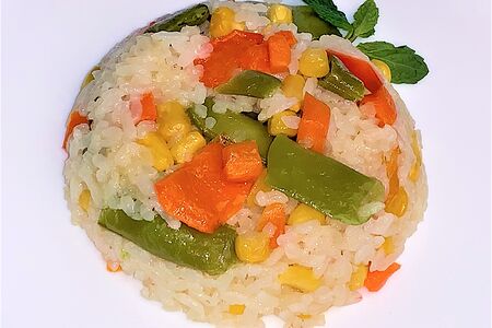 Рис с овощами