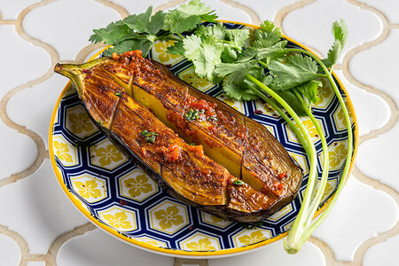 Баклажан запеченный