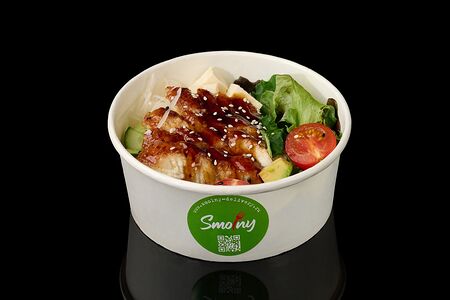 Поке боул с угрём