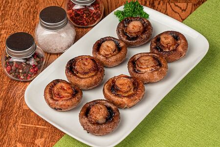 Шашлык из шампиньонов