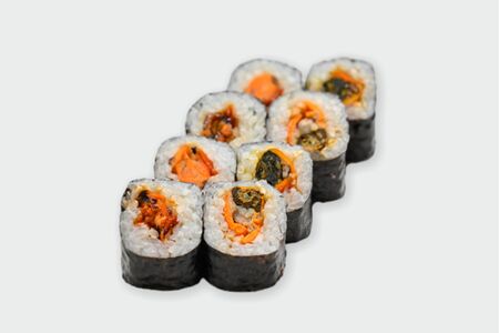 Ролл с мидиями терияки