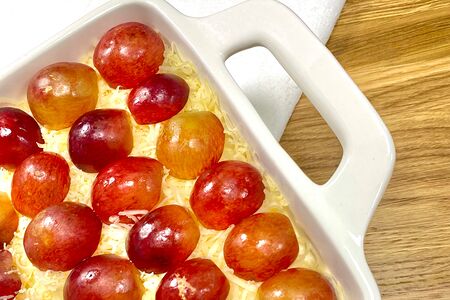 С курицей и винoградом