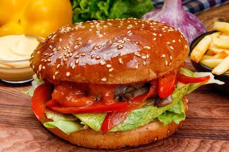 Бургер Вегетарианский большой