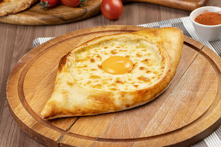 Хачапури по-аджарски Лодочка