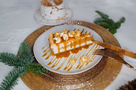 Карамельный чизкейк