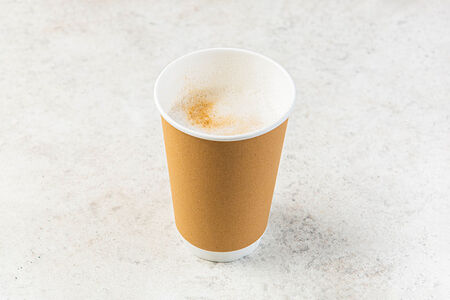 Кофе латте 0,4 на миндальном молоке, кафе