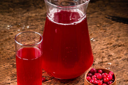 Клюквенный морс