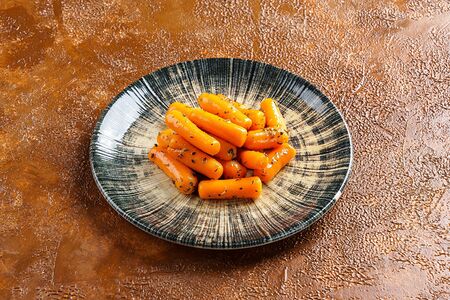 Мини-морковь отварная