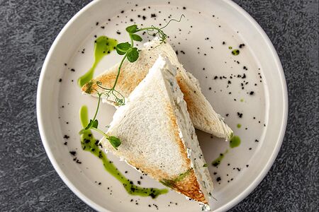 Френч-тост с тунцом