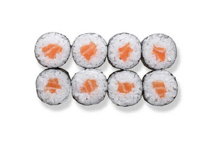 Маки с лососем