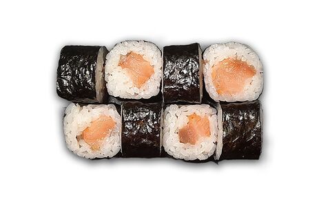 Маки с копченным лососем