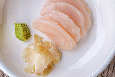 Сашими из гребешка