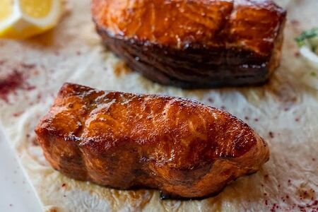 Шашлык из осетрины